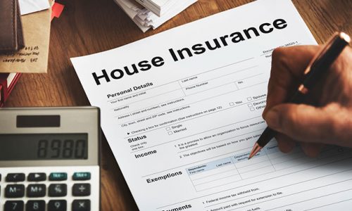 Forms for a home insurance policy